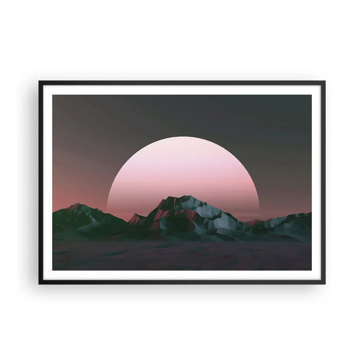 Poszter fehér keretben - Egy szomszéd galaxisban - 100x70 cm