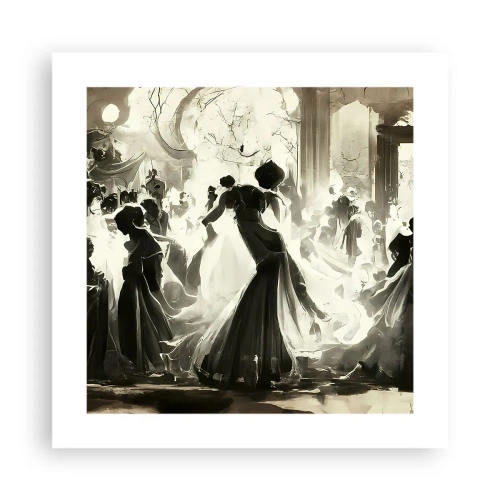 Poszter - Nagy álarcosbál - 40x40 cm