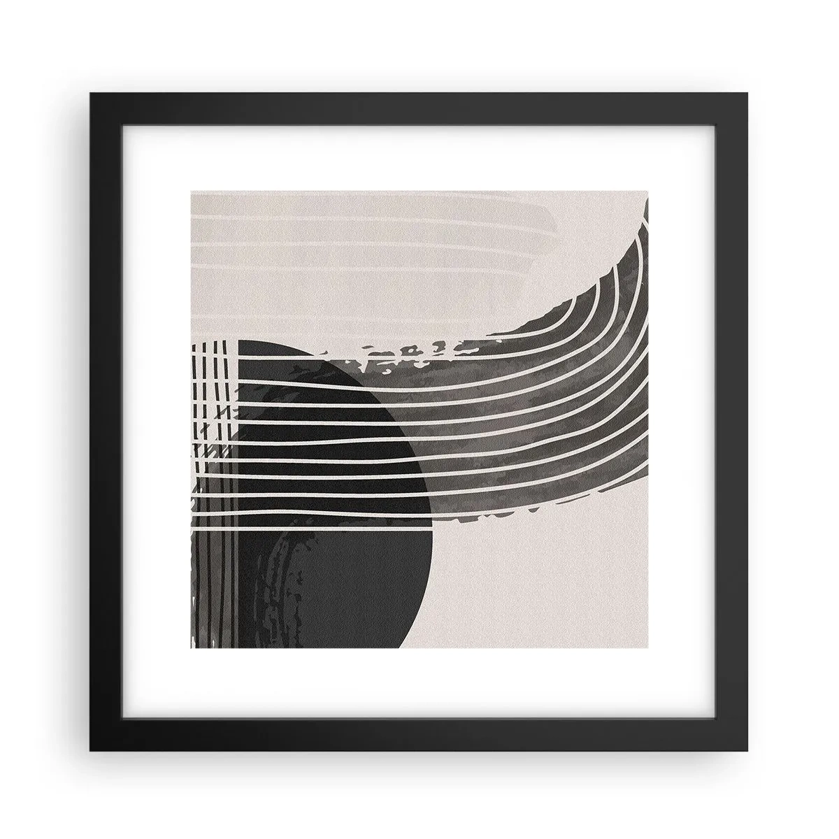 Poszter fehér keretben - Oda és vissza - 30x30 cm