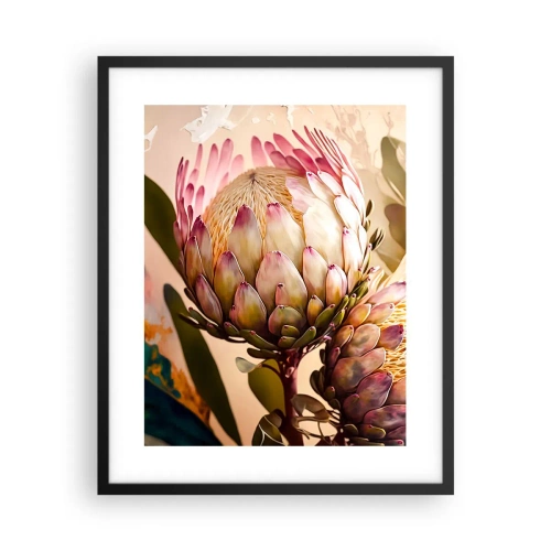 Poszter fehér keretben - Gyengéden átölelve - 40x50 cm