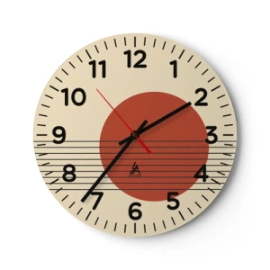 Falióra, Óra - Körbe és tovább - 40x40 cm