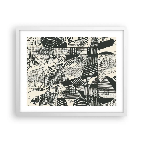 Poszter fekete keretben - A jelenkor dinamikája - 50x40 cm