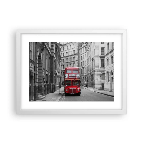 Poszter fekete keretben - A mindennapi életnek nem kell szürkének lennie - 40x30 cm