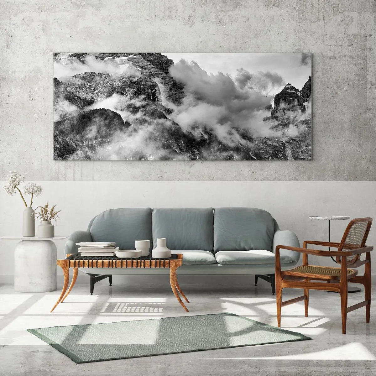 Üveg kép - Gyönyörű és kegyetlen - 100x40 cm
