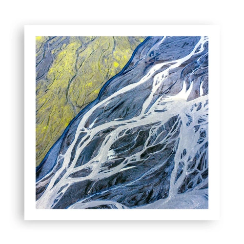 Poszter - A természet barlangrajzai - 60x60 cm