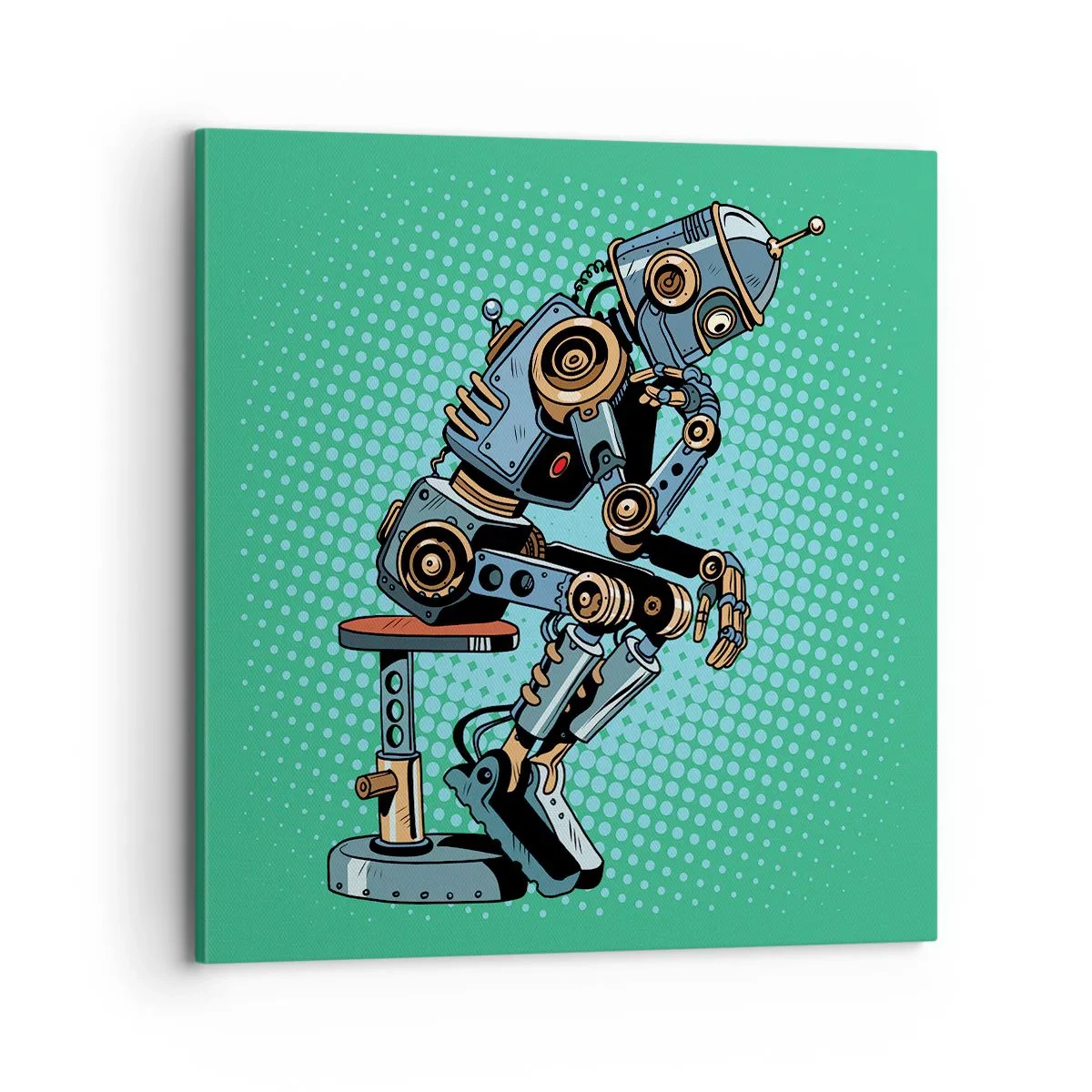 Vászonkép - A lét lényege fölött - 70x70 cm