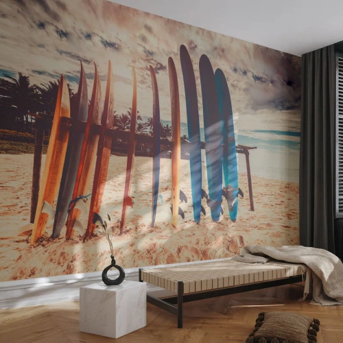 Fotótapéta Standard Eco - Jó éjszakát, holnapig - Szörfözés, Tájkép, Szörfdeszka - 400x280 cm