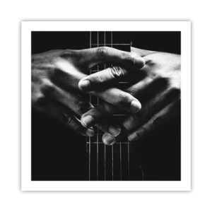 Poszter - Művész imája - 60x60 cm