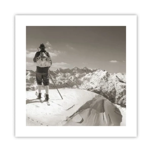 Poszter - És a hegyek ugyanazok - 40x40 cm