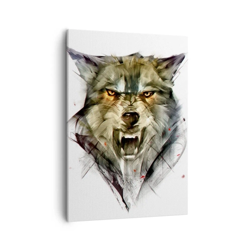 Vászonkép - Egy lépést sem! - 50x70 cm