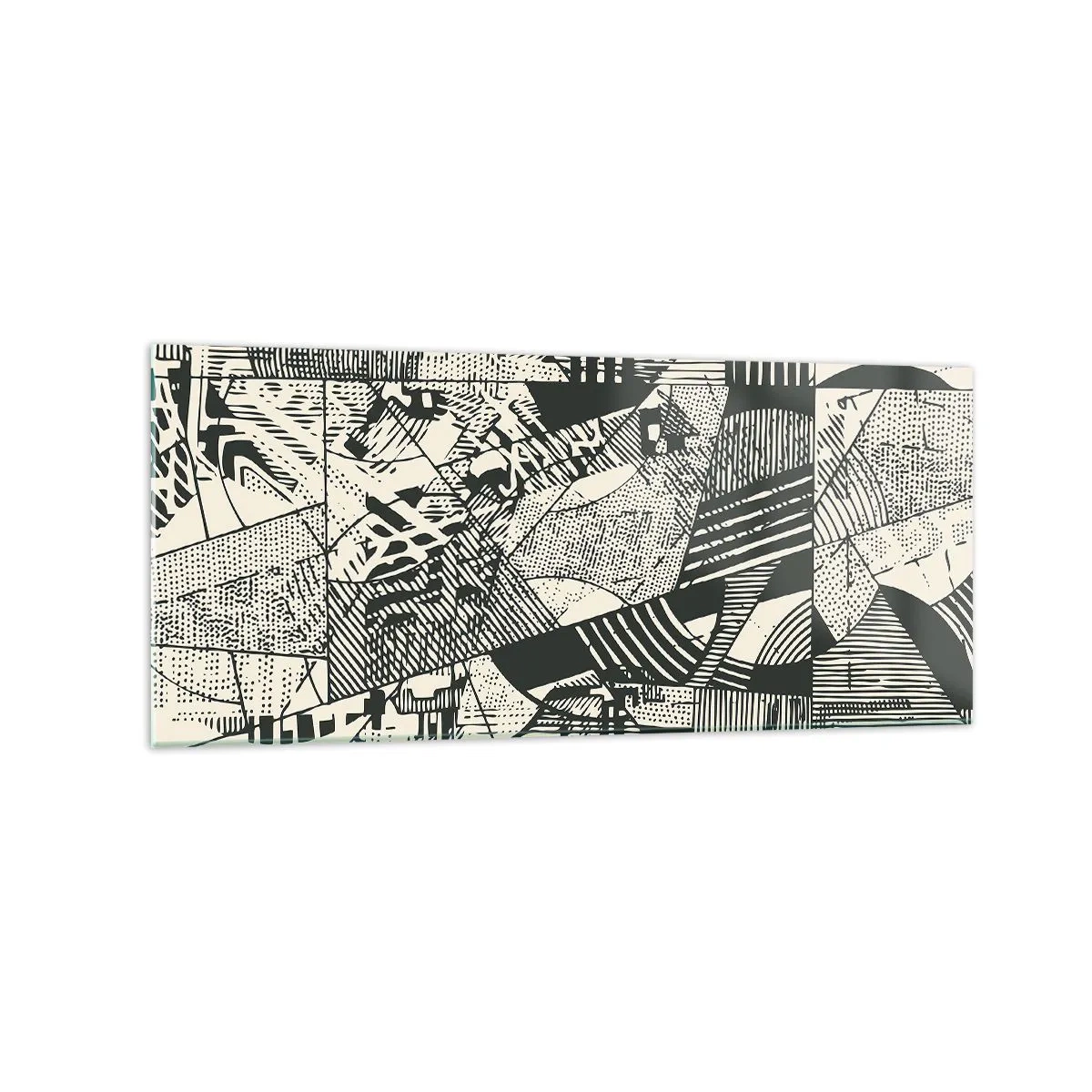 Üveg kép - A jelenkor dinamikája - 120x50 cm