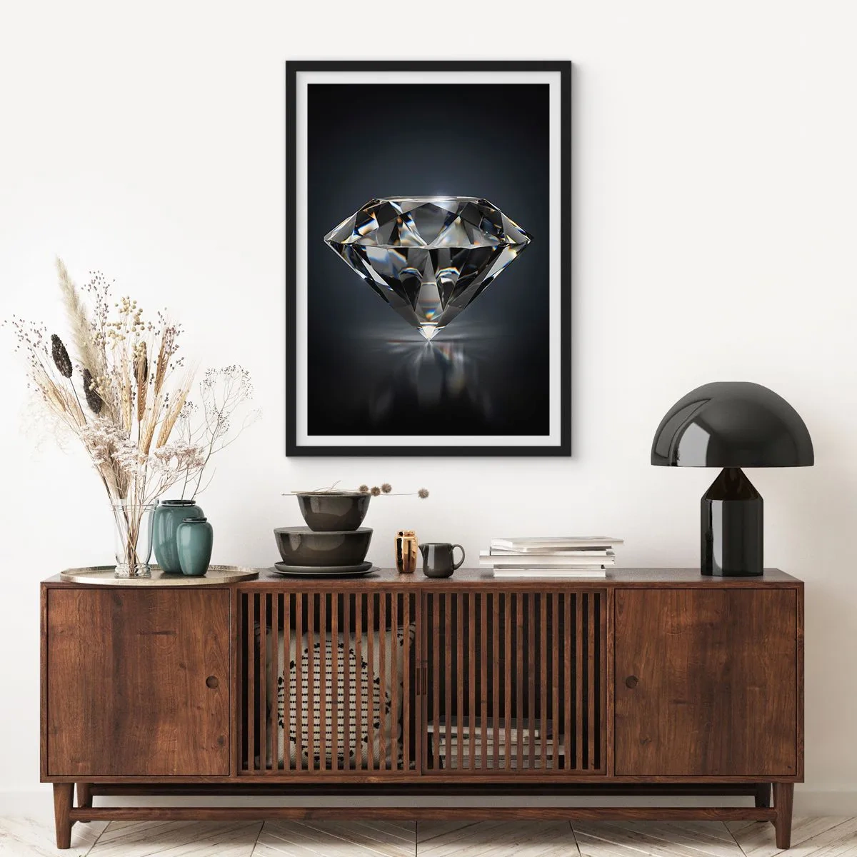 Poszter fehér keretben - Best girls friend - 30x40 cm