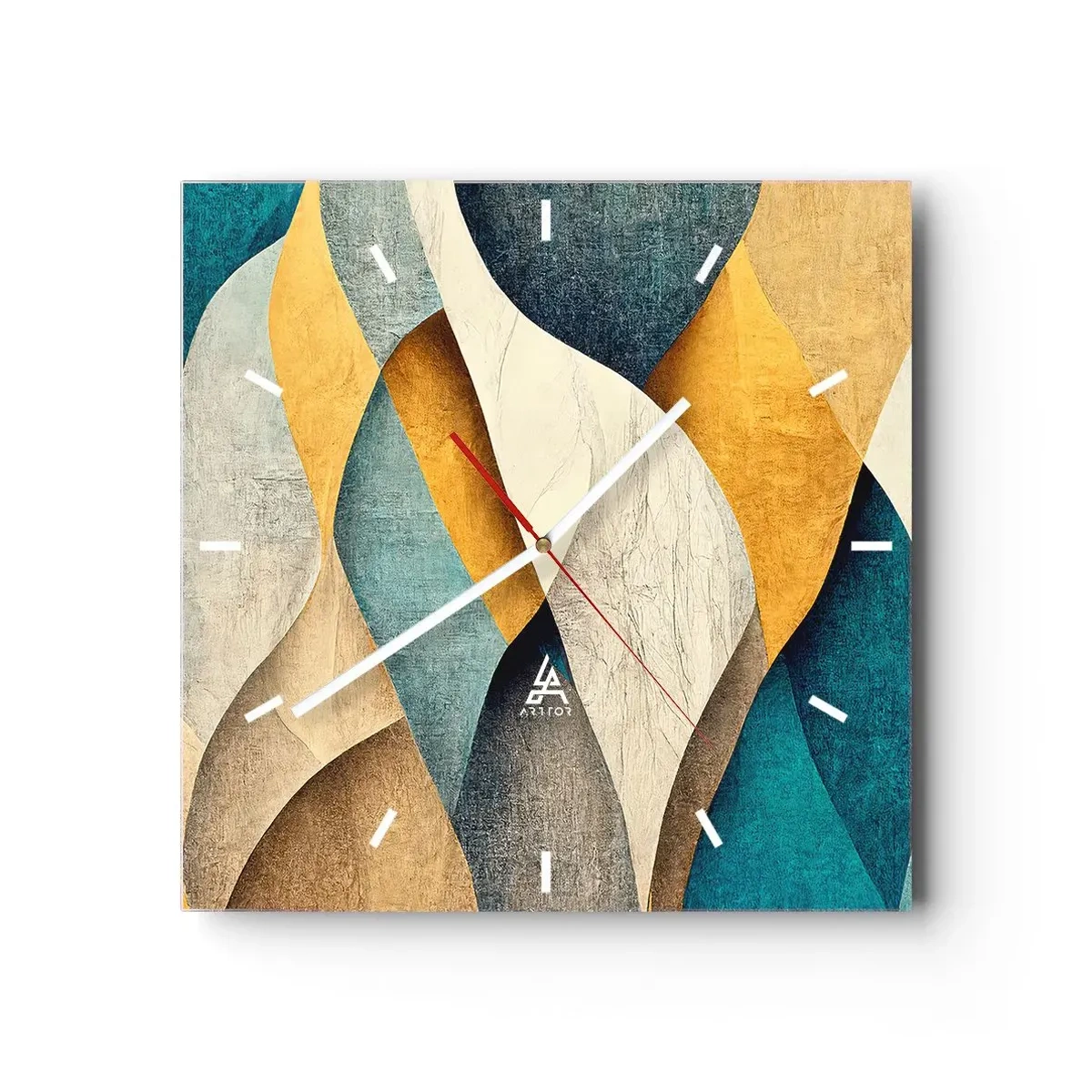 Falióra, Óra - Ritmus és hullámzás - 30x30 cm