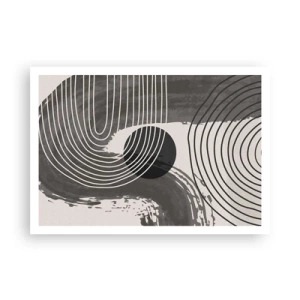 Poszter - Az ovális nyer - 100x70 cm