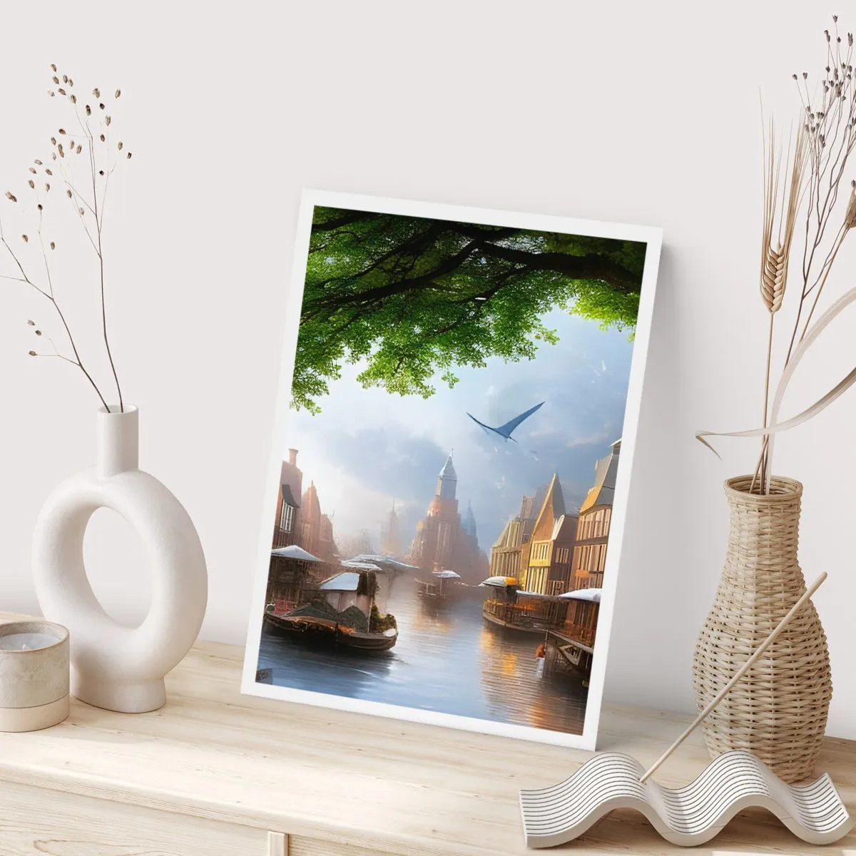Poszter - Holland városkép - 40x50 cm