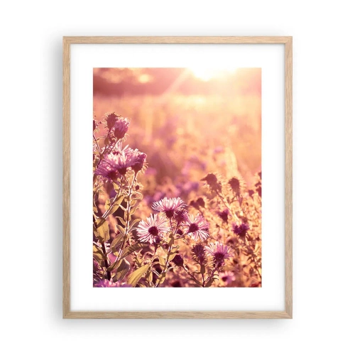 Poszter világos tölgy keretben - A nyár elmúlás előtt - 40x50 cm