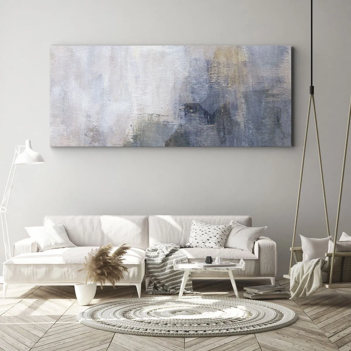 Vászonkép - Színtónusok és akkordok - 160x50 cm