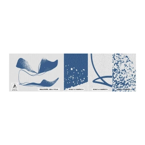 Fotótapéta Minta Öntapadós Deluxe Sticker - Szárnyas absztrakció - Minimalizmus, Absztrakció, Darab - 100x30 cm