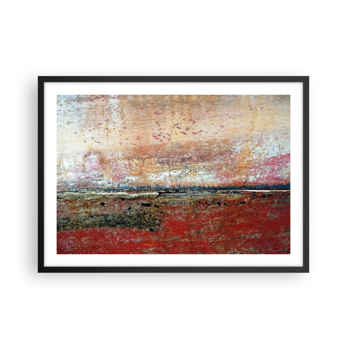 Poszter fehér keretben - Talán a tenger - 70x50 cm
