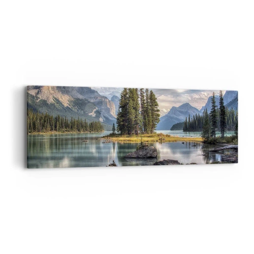 Vászonkép - A nagy és tiszta víz mellett... - 90x30 cm