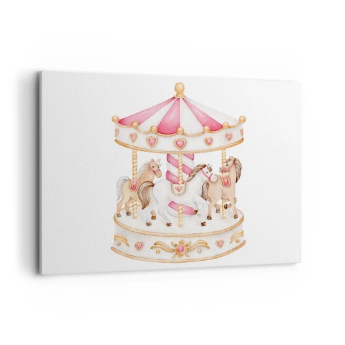 Vászonkép - A gyermekkor édes világa - 100x70 cm