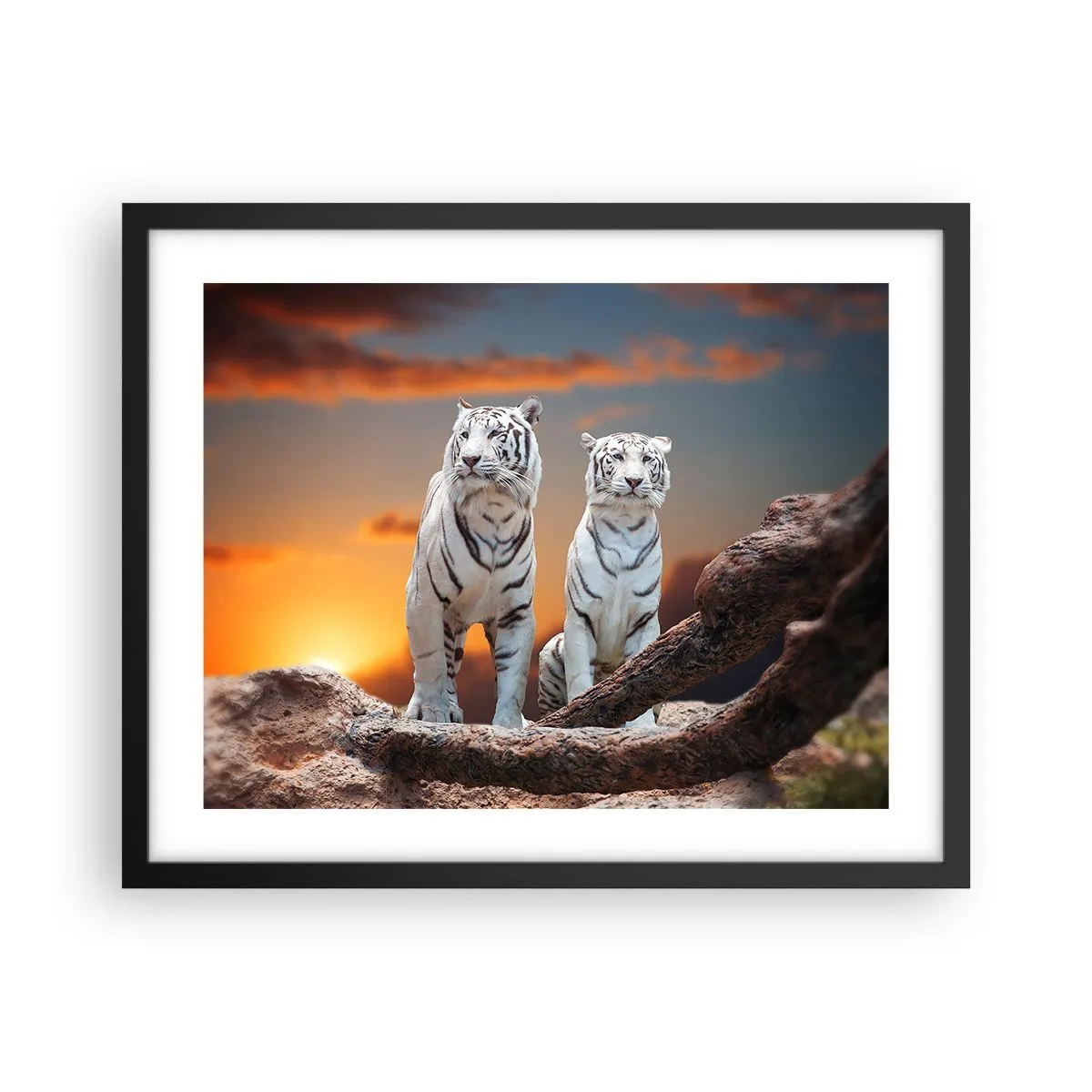 Poszter fehér keretben - Akárcsak Narnia - 50x40 cm