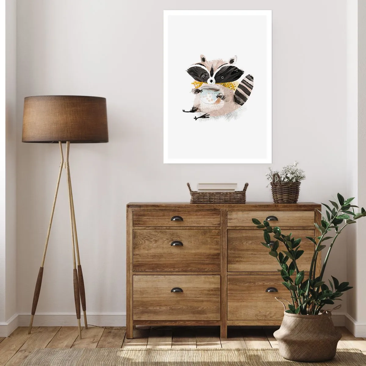 Poszter - A barátom a mosómedve - 70x100 cm