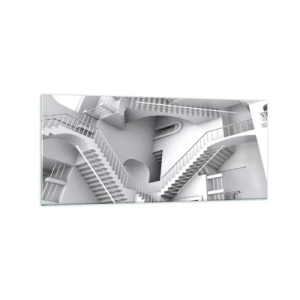 Üveg kép - A tér paradoxonjai - 120x50 cm