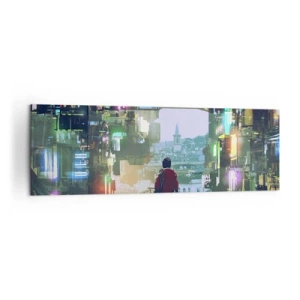 Vászonkép - Két világ - 160x50 cm