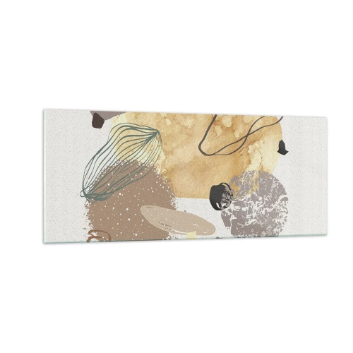Üveg kép - Alkalmazott plumkológia - 100x40 cm
