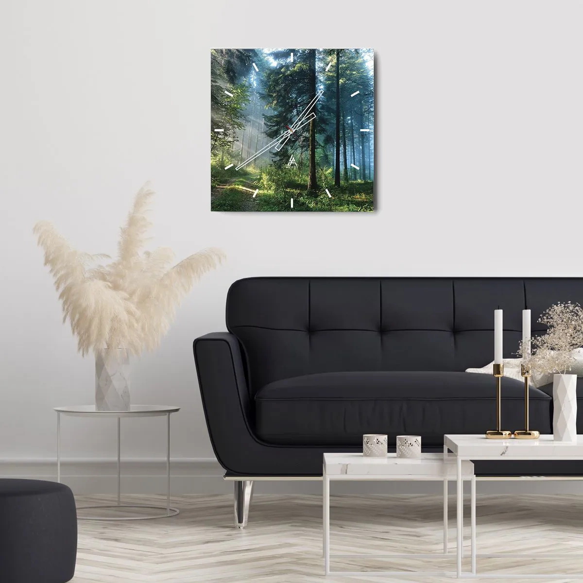 Falióra, Óra - Sugárzó reggel - 30x30 cm