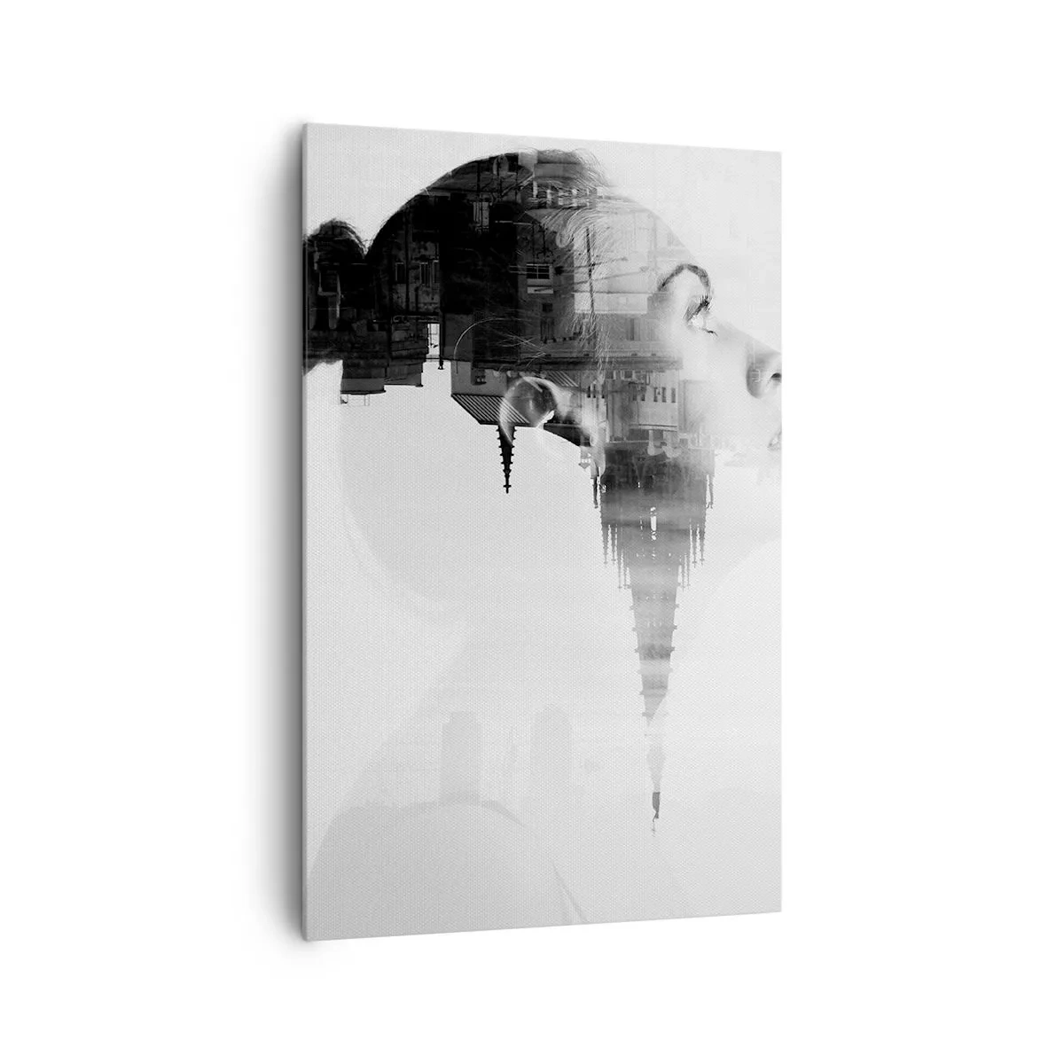 Vászonkép - Az üveg mind a két oldalán - 80x120 cm