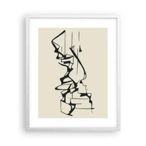 Poszter fekete keretben - Lehet egy táj - 40x50 cm