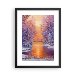 Poszter fehér keretben - Találkozzunk itt - 30x40 cm