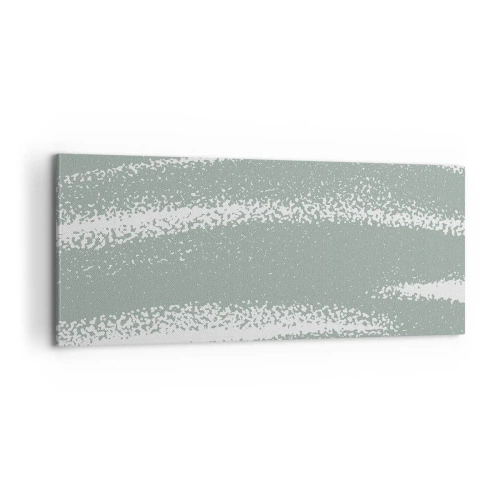 Vászonkép - Absztrakció téli hangulatban - 100x40 cm