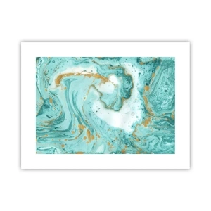 Poszter - Az Edo-korszak nagy hulláma alatt - 40x30 cm