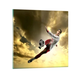 Üveg kép - Futball Mennyország - 50x50 cm