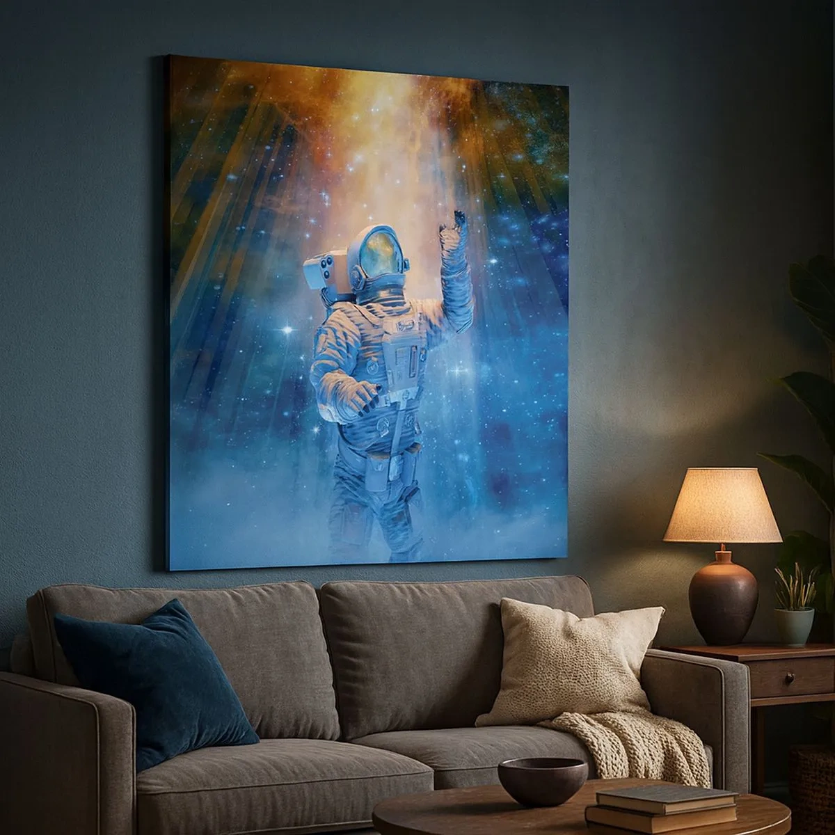 Vászonkép - Végül a célban - 30x30 cm