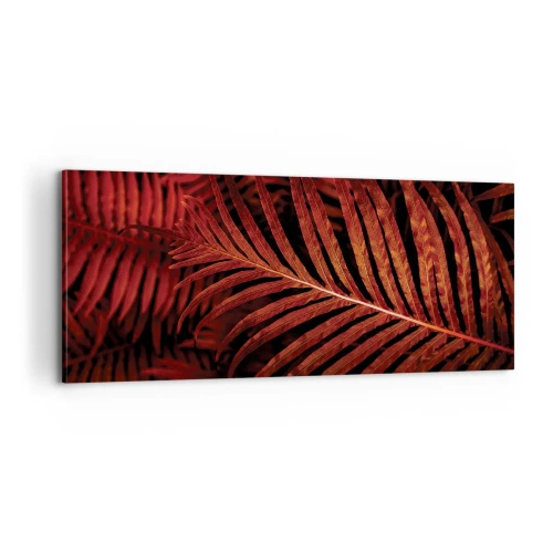 Vászonkép - Az élet vörös színe - 100x40 cm