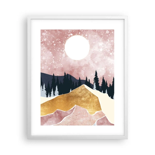 Poszter fekete keretben - Éjjeli őrség - 40x50 cm