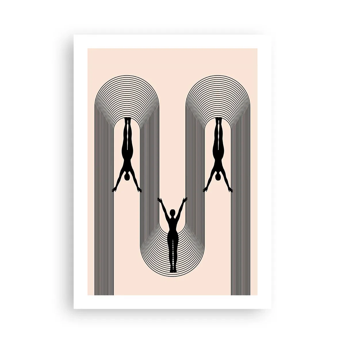 Poszter - Fejjel lefelé - 50x70 cm