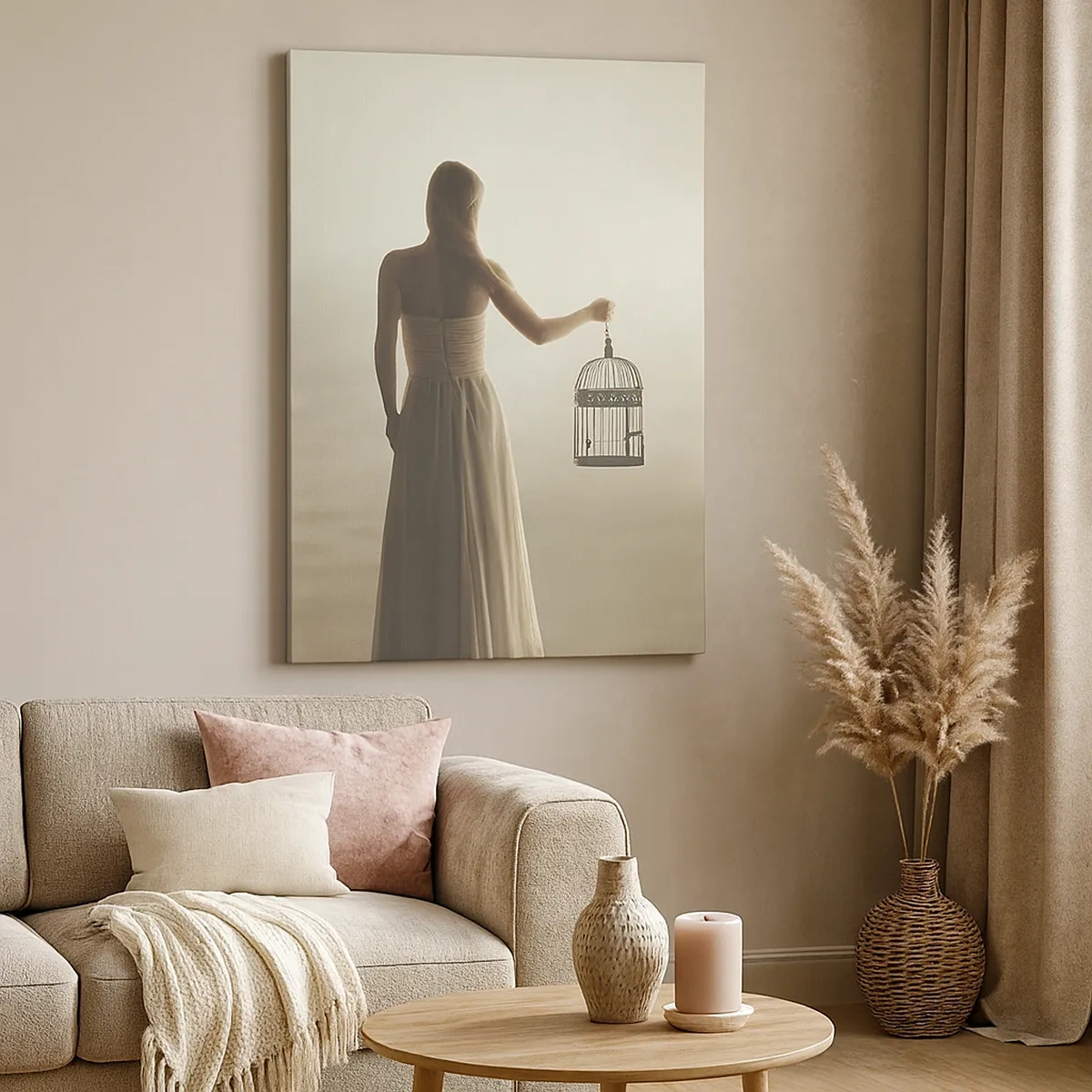 Vászonkép - Légy szabad - 50x70 cm