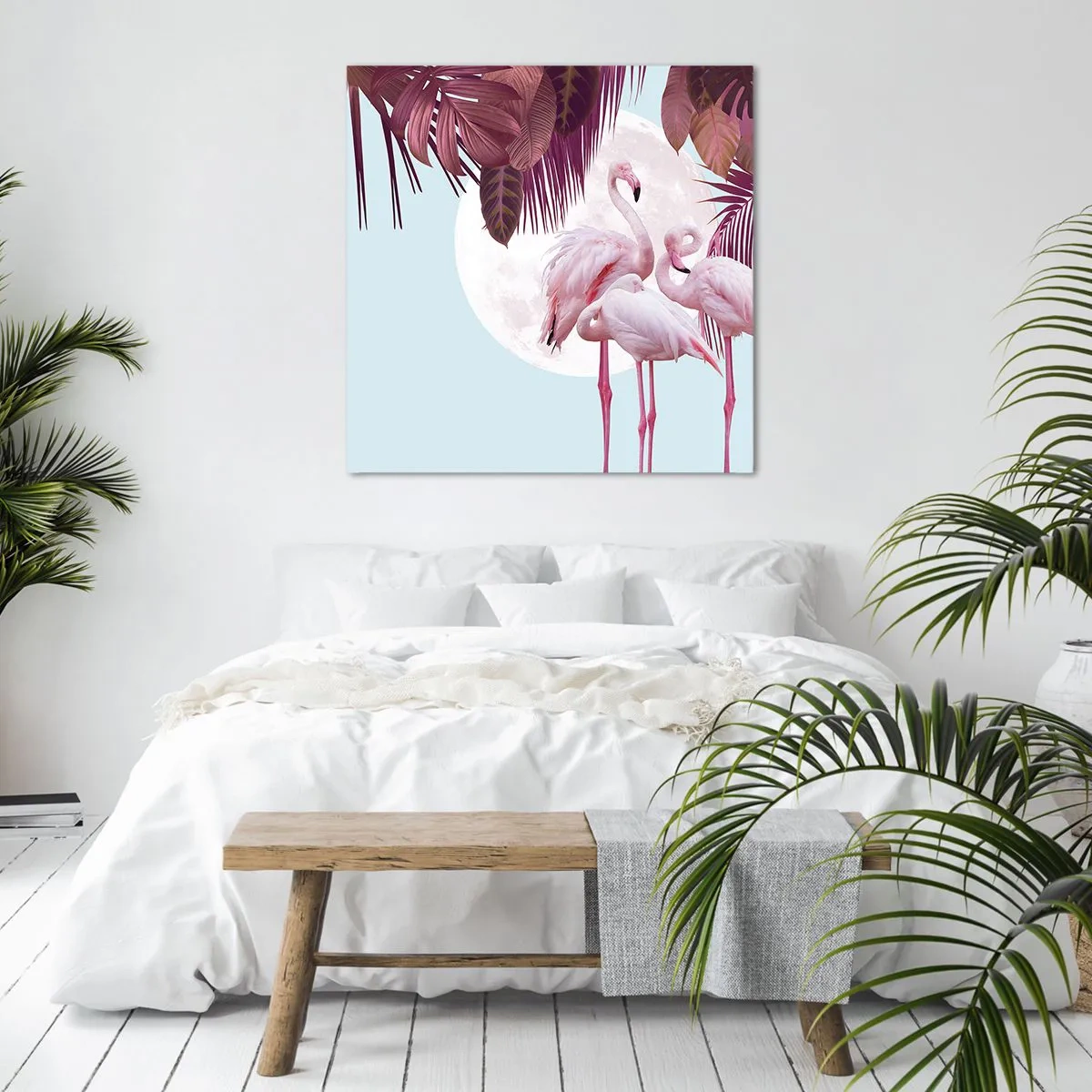 Vászonkép - Három madárgrácia - 60x60 cm