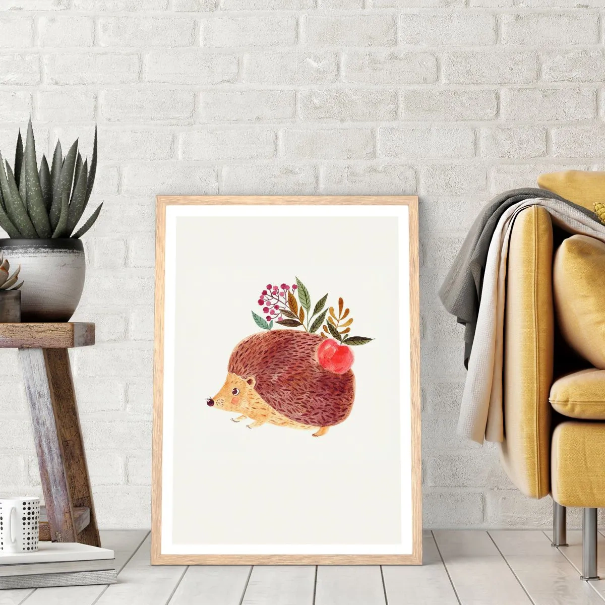 Poszter világos tölgy keretben - És máris kedvelsz engem - 61x91 cm