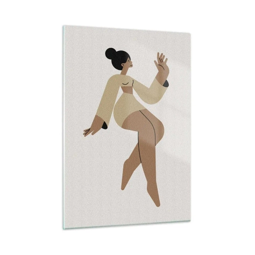 Üveg kép - A kegyelem alakja - 50x70 cm