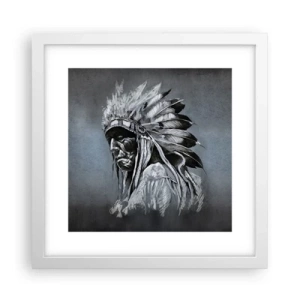 Poszter fekete keretben - Vissza a gyökerekhez - 30x30 cm