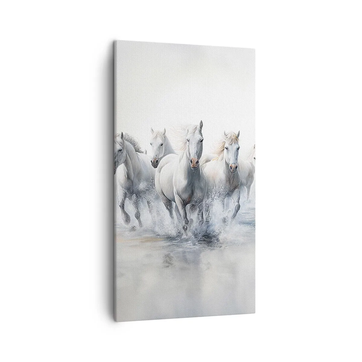 Vászonkép - Fehér varázslat - 45x80 cm