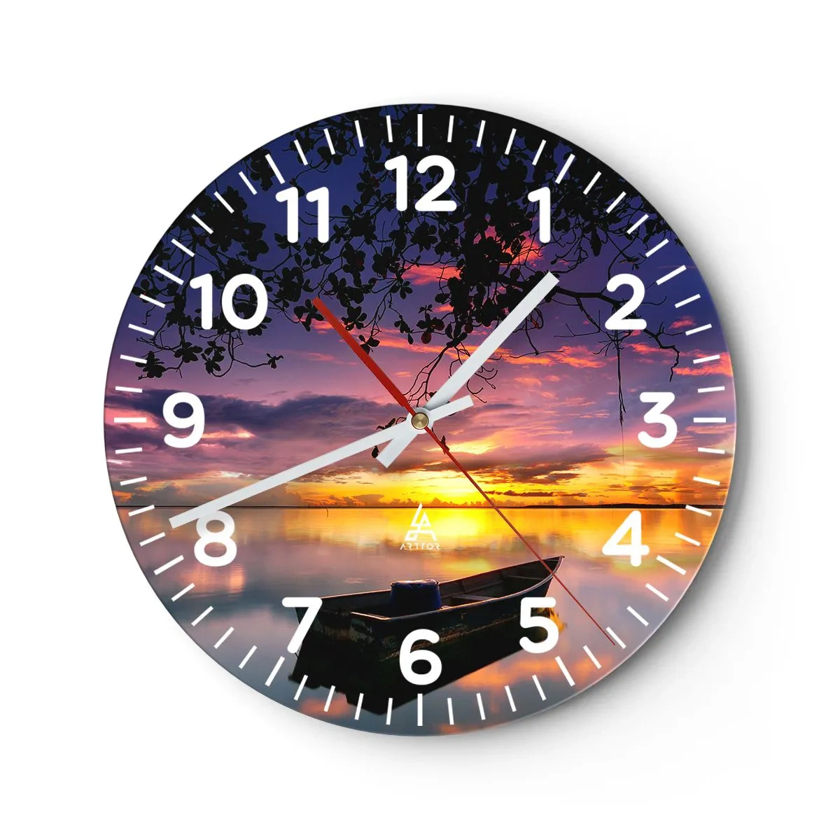 Falióra, Óra - „Úgy tűnik, az ég közepén lógsz...” - 40x40 cm