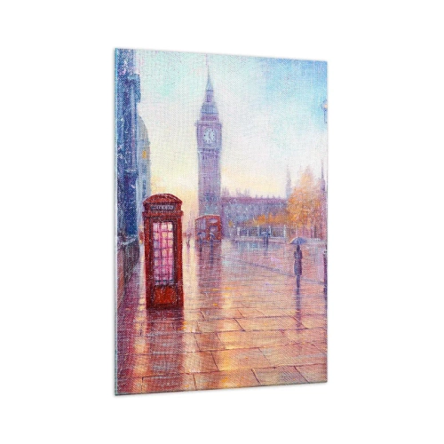 Üveg kép - Őszi nap Londonban - 70x100 cm
