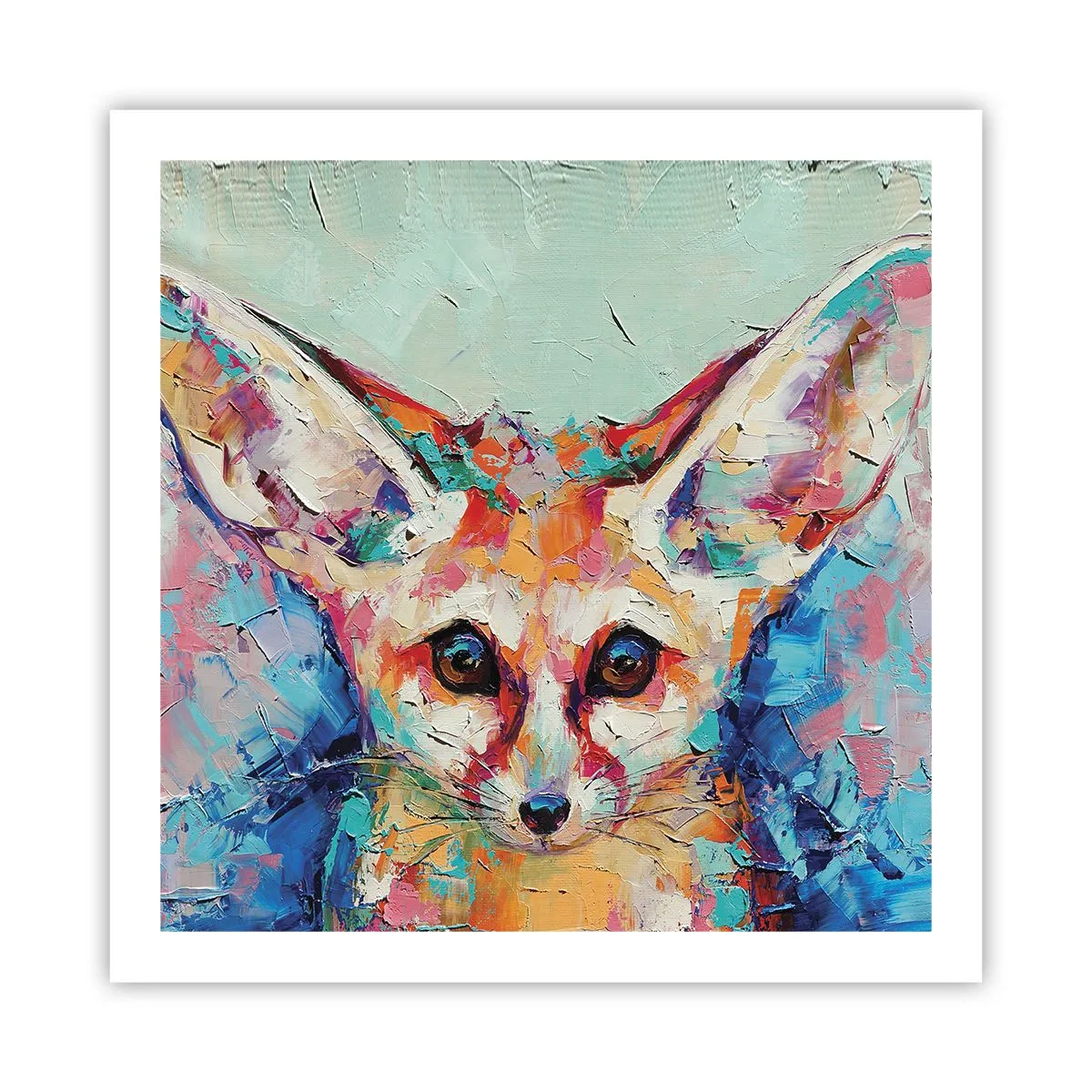 Poszter - Készen álltok rám? - 60x60 cm